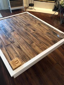wood floor panel sample